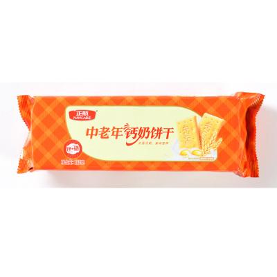 China Halal Professional Factory Sale Quality Calcium Hot Milk Biscuits For Aged for sale