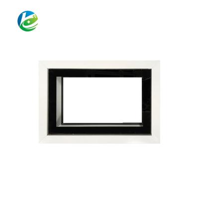 China Building Material Stores Good Quality Clean Room Hot Selling Double Glazed Tempered Glass Eye Window for sale