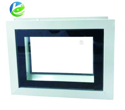 China Building Material Stores Good Quality Tempered Glass Visible Double Glazed Eye Window For Clean Room for sale