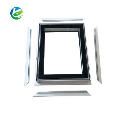 China Building Material Shops Hot Selling Visible Double Glazed Tempered Glass Eye Window For Clean Room for sale