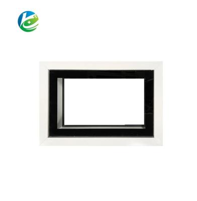 China Building Material Stores Low Cost Double Glazed Visible Tempered Glass Eye Window For Clean Room for sale