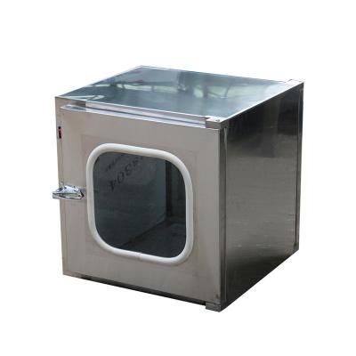 China 304 Stainless Steel Clean Room Passage Box Stainless Steel Lamp Transfer Window Fixed UV Transmission Window for sale