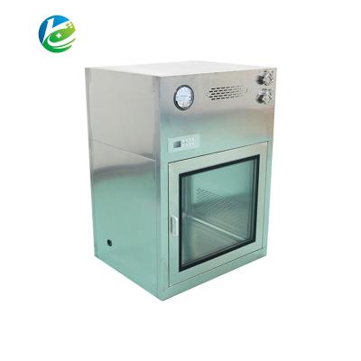 China Building Material Stores Laminar Air Circulation Transfer Window Good Quality Customized Pharmaceutical Pass Box for sale