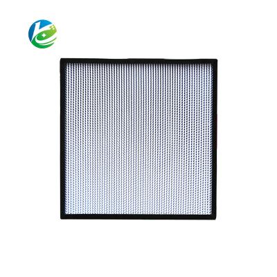 China Building Material Stores With Aluminum Separators H13 H14 Deep Pleat HEPA Filter For HVAC Air Condition System for sale