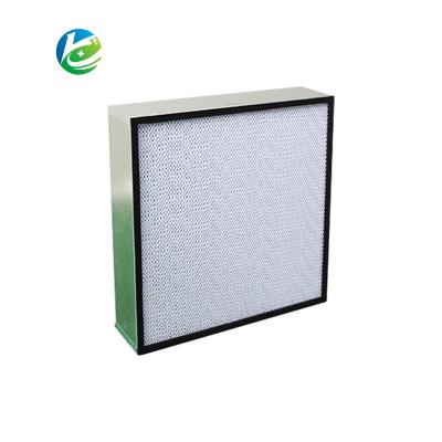 China Building Material Stores Popular With H13 H14 Aluminum Separators Deep Pleat HEPA Filter For HVAC Air Condition System for sale