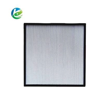 China Cheap Building Material Stores With Aluminum Separators H13 H14 Deep Pleat HEPA Filter For HVAC Air Condition System for sale