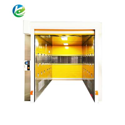 China High quality building material stores extend shower door stainless steel clean room automatic air shower for sale