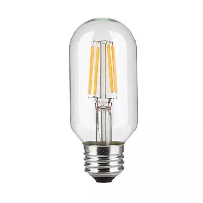 China Hot Sale Residential 220V Amber Clear E26/E27 T45 2W 4W 6W 8W Dimmable Led Filament Light Bulb for sale