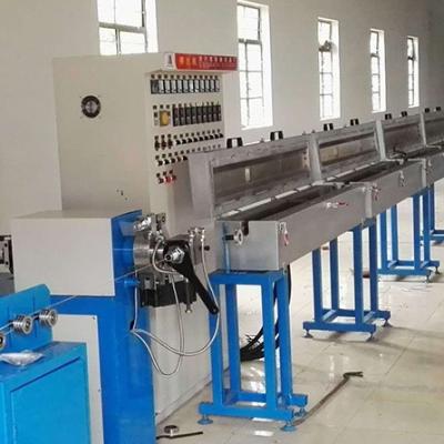 China Factory High Quality Silicone Tube 45 Extrusion Production Line Automatic Silicone Extruder Wire Rod for sale