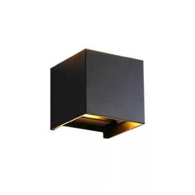 China Indoor Wall Lamps Bedroom Corridor Porch LED Wall Lamps In Cube Modern Nordic Adjustable Fixture Light for sale