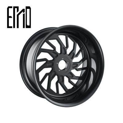 China INCA Custom LG-13 Aluminum Polygonal Groove Linear Custom Motorcycle Wheel OEM for sale