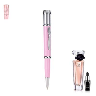 China Pen Custom Multi Color promotional 2 in 1 perfume ball pen with spray bottle for women multifunctional pen for sale