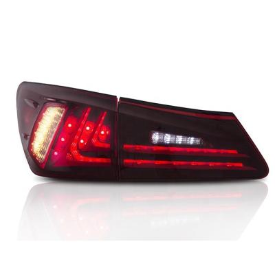 China PC+ABS+PMMA VLAND Manufacturer Wholesales Tail Light Bumper Rear Lights Full Led 2006-2012 IS350/F Tail Lamp For Lexus IS250 for sale