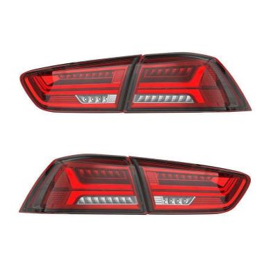 China PMMA/ABS/PC VLAND FactoryLED Modified EVO X 2008-2017 Rear Tail Lights Tail Lamp Indicator Tail Sequential Light For Mitsubishi Lancer for sale