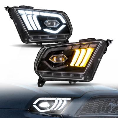 China Interpretation VLAND Headlights Wholesales Full LED Headlight Turn Signal Car Head Light Front Lamp Assembly 2010-2014 Headlights For Ford MUSTANG Lights for sale