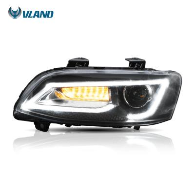 China Performance Headlights VLAND Wholesales Full LED Headlights Front Lamp Car Head Light Sequential Turn Signal Assembly For Holden Commodore 2006-2013 VE for sale