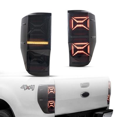 China Wholesale Vland Tail Light Auto Lamp Full LED For Ford Ranger T6 2012-2018 Accessories Auto Ignition Car Parts LED Sequential Synth Lamp for sale