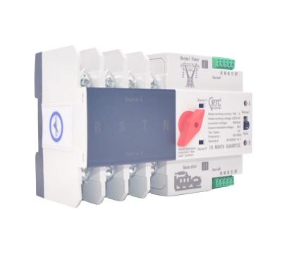 China High Quality 63A 125A 2P 3P 4P ATS Transfer Switch Copper Automatic Inverter for sale