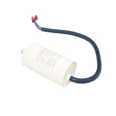 China Used for CBB60 series washing machine type washing machine capacitor, starter capacitor 6uf-100uf for sale