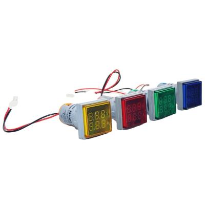 China Lighting Controller Voltage Ampere Indicator Voltage Meter-Amp Meter With Signal Lamp for sale