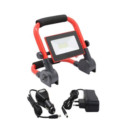 China High Brightness IP65 High Brightness 10W 20W 30W 50W Portable Rechargeable Battery Powered LED Sports Stadiums Outdoor Flood Light for sale