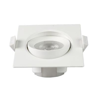 China Modern Adjustable Kitchen Ceiling Light Round Square Recessed Light Led Downlight Led Spot Light for sale