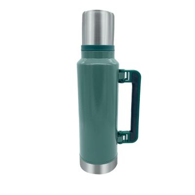 China PORTABLE Custom Logo Double Wall Drinking Water Bottles Vacuum Sports Jug for sale