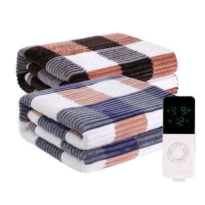 China Anti-Pull Hehong Warm Electric Blanket Comfortable Heated Blankets For Thermostat Winter Available Sample Custom LOGO for sale