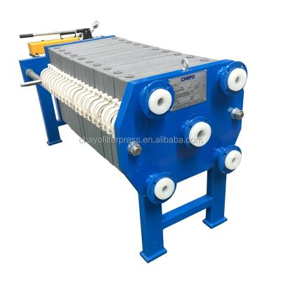 China Hotels High Press Small Capacity Filter Press for sale