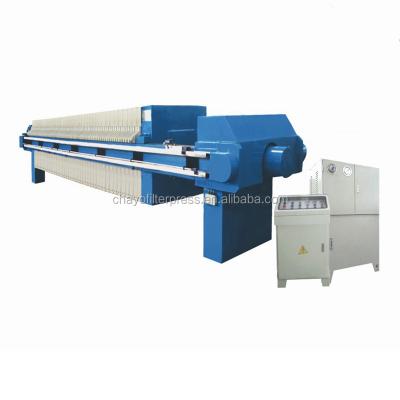 China Automatic Hydraulic Solid-Liquid Separation Operation Chamber Sludge Filter Press for sale