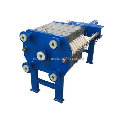 China Fully Automatic Small Hotels Filter Press With CGR Filter Plate for sale