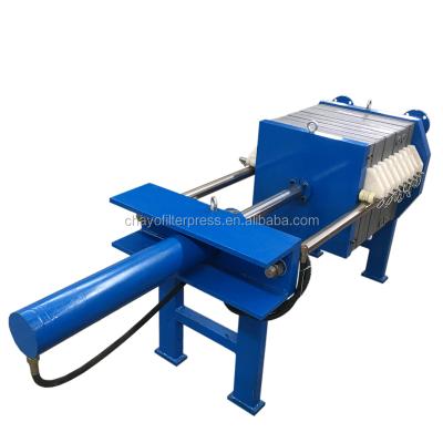 China Hydraulic Opening Hotels Filter Press With Recessed Chamber Filter Plate for sale