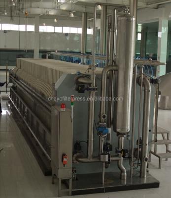 China Hotels China Supplier Food Grade Stainless Steel Brewery Mash Filter Press for sale