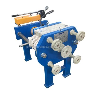 China Solid Liquid Separation Factory Directly Sell Mini Hydraulic Oil Press Filter for sale