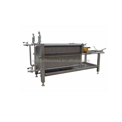 China High Quality Hotels Stainless Steel Oil Filter Press Machine With 10 To 30m3/h for sale