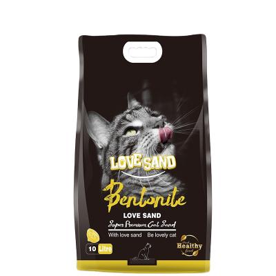 China Clumping pets new product mineral compacting sand to buy the high quality and easy to clean more scent cat litter for sale