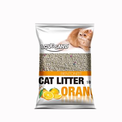 China Viable Chinese Bentonite Cat Litter Factory Manufacturer Dust Proof Bentonite Cat Litter for sale