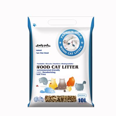 China Sustainable Wooden Pine Cat Litter Factory Natural Made In China Hot Sale Health Wholesale Price High Quality OEM for sale