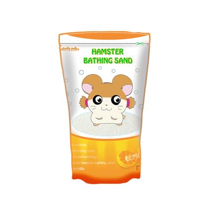 China 2021 Sustainable New Product Mini Pet Bathing Sand Hamster Bath Wholesale Sand for sale