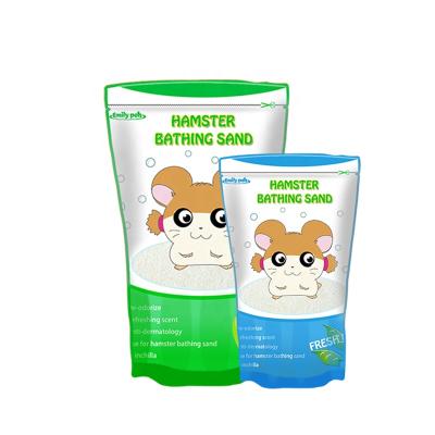 China Emily Pets Sand Toilet Newly Viable Developed Pet Products Bathing Sand Hamster for sale