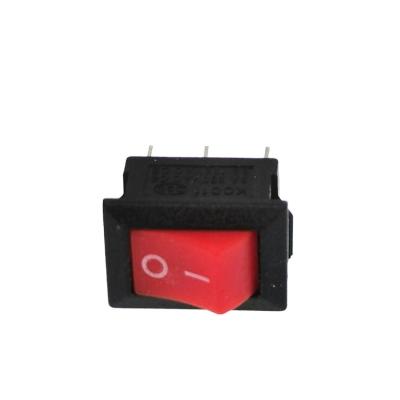 China ON-OFF XLJ Power Socket Connector Rocker Switch With Light Led 3 Pin 2 Operation Solder Cable Kcd11 Panel Straight Rocker Switch Pane for sale