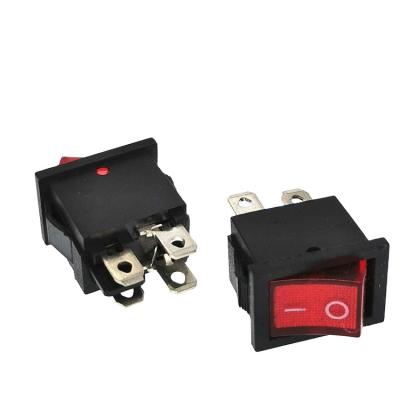 China XLJ Kcd1 Rocker Switch 250vac 16a T100 55 Kcd R11 ON-OFF Timer Dpdt 4 Pin Rocker Switch for sale