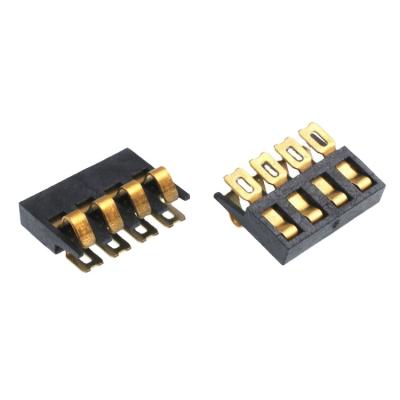 China Board to Board Battery 4P 3U Connector 2.0PH 1.7H PCB Mount Handheld Device Dedicated Battery Connector Adapter Female and Male Board to Board for sale