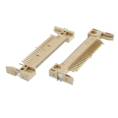 China PCB XLJ CF Card Short Type 50pin High Temperature Resistance Arm Connector for sale