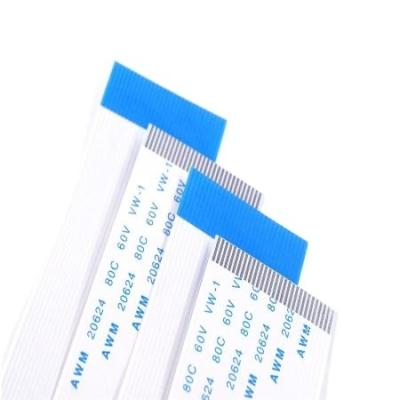 China Custom Electronic Different Pitch Ffc 6 XLJ 9 11 12 15 30 34 51pin Flex Flat VW 1 Ribbon Cable E339609 Sumitomo Awm 20706 E97252-K 105c 60v for sale