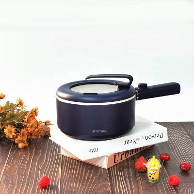 China Hotel New Arrival 2 Layer Household Portable Electric Cooker 700W Smart Multifunctional Control Dormitory Electric Mini Hot Pot Stove for sale