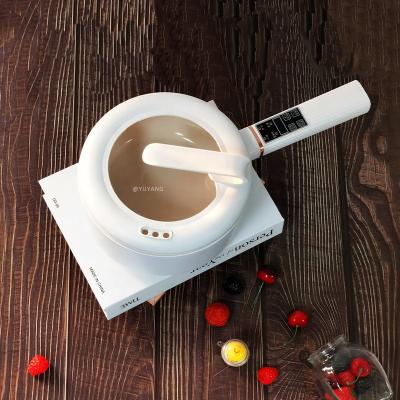 China Hotel 1.6L Portable Multifunctional 1-2 Person Stove Dormitory Electric Multi Use Frying Student Cooking Electric Hot Pot With Steamer for sale