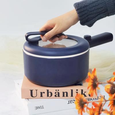 China 1.6L Hotel Kitchen Dormitory 700W Rice Cooker Mini MultiPurpose Frying Pan Multifunction Electric Stove Small Cooking Hot Pot for sale