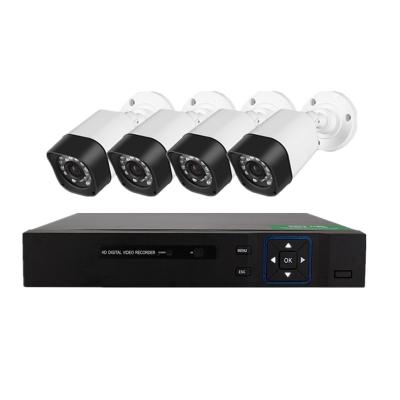 China NIGHT VISION 4 ch DVR kit 2mp 1080 AHD bullet cctv system dvr security camera Kit Analog Kit For Home Safe for sale