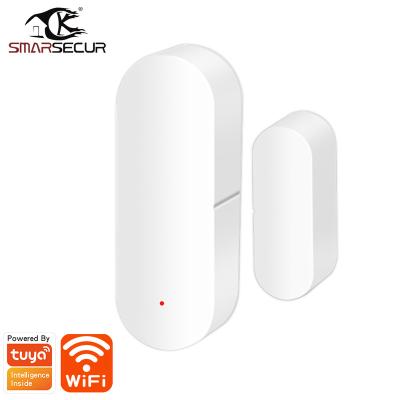 China Hot Sale Slot Door Window Security Sensor tuya alexa wifi smart alarm notification APP control alarm system {manufacturer} for sale